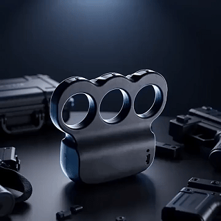 TripleShock Stun Device – Rechargeable Electric Deterrent Device with LED Flashlight