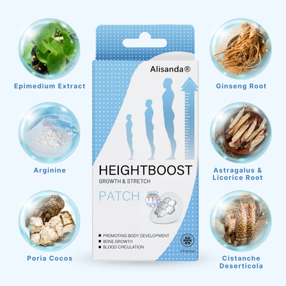 Acezozla®HeightBoost  MicroPin Growth & Stretch Patch
