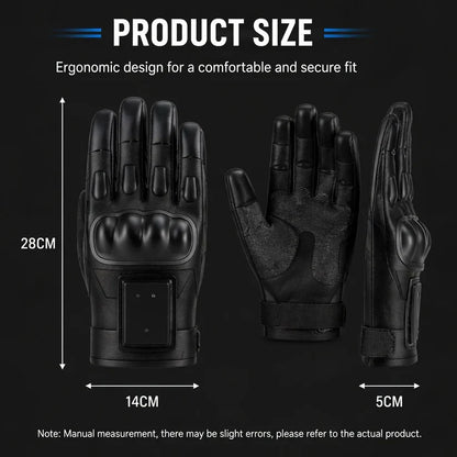 Tactical StunGuard Pro High‑Voltage Self‑Defense Glove One touch. Instant protection.